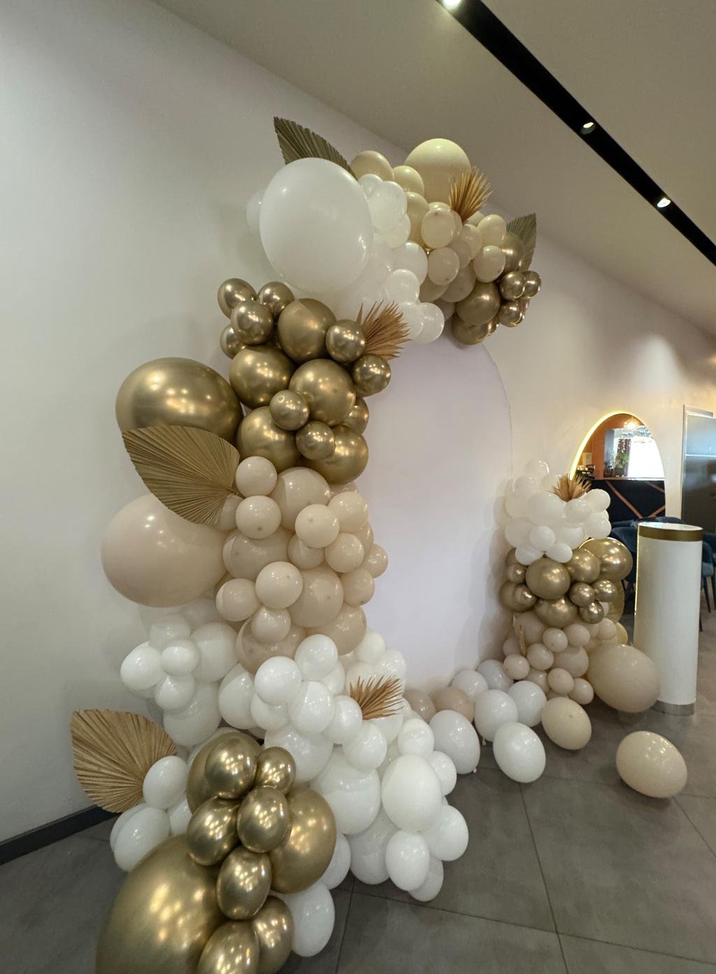 Balloon garland wedding Winnipeg