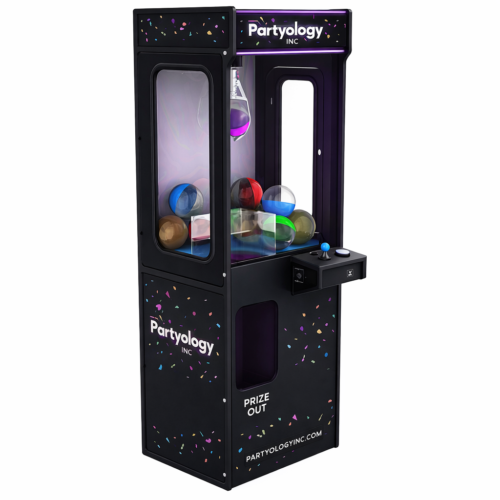 Gold black claw machine rental Winnipeg