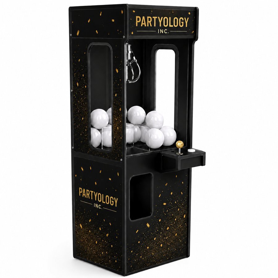 Partyology black claw machine finish