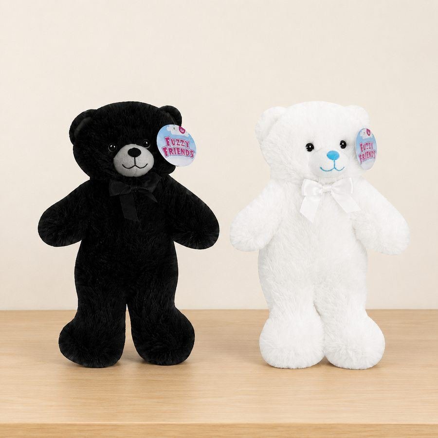 Fuzzy Friends plush teddy bear prizes claw machine Partyology Inc